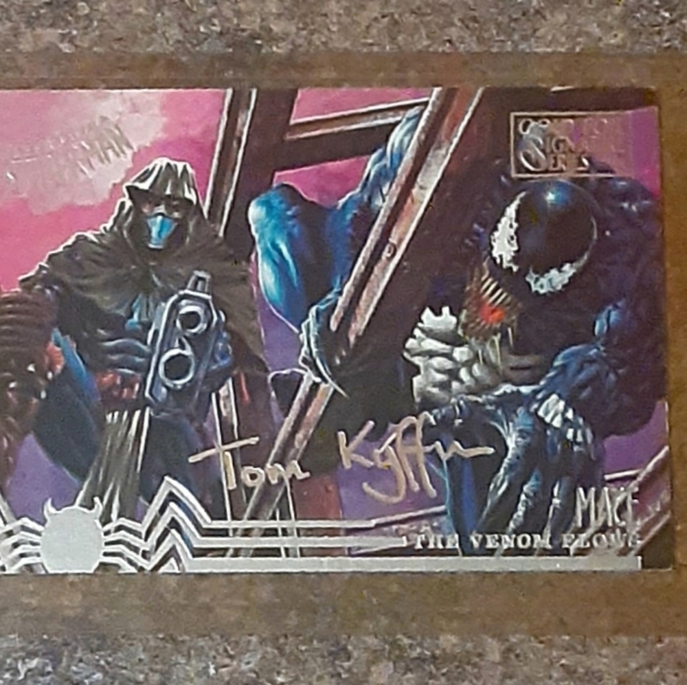 Fleer Ultra Spiderman Gold Foil Signature Series M